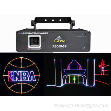 900mW RGB Cartoon Laser Show Equipment / Stage Laser Lighting (A800RGB)